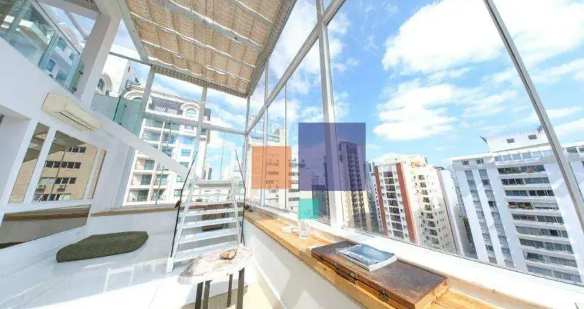 Cobertura alto padrão 400m² com 4 dormitórios (2 suítes) e 2 vagas - vende-se na vila nova conceição