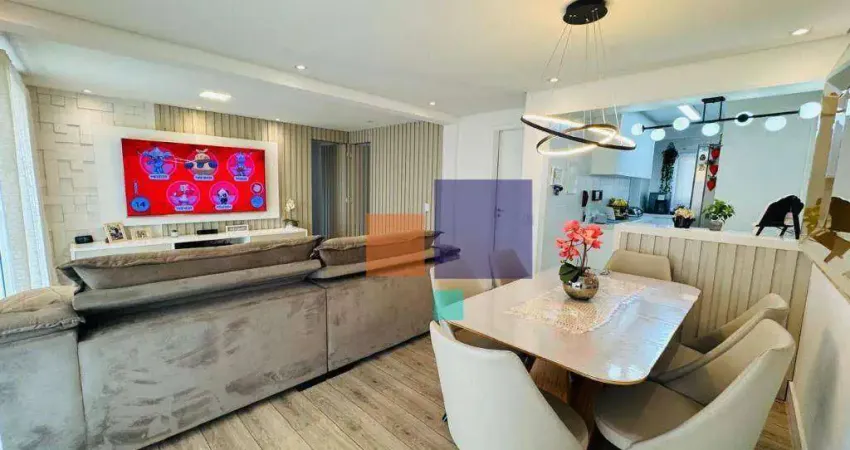 Apartamento com 3 dormitórios à venda, 106 m² por r$ 1.100.000,00 - casa branca - santo andré/sp