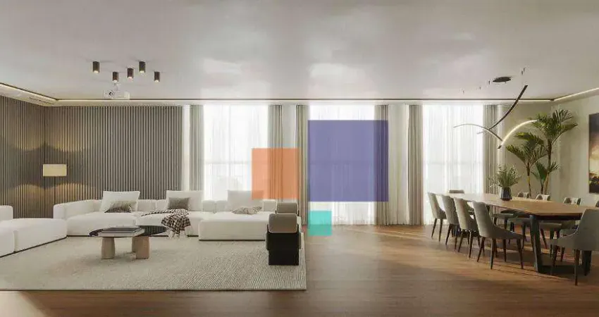 Apartamento com 4 dormitórios à venda, 242 m² por R$ 4.200.000,00 - Jardim Paulistano - São Paulo/SP