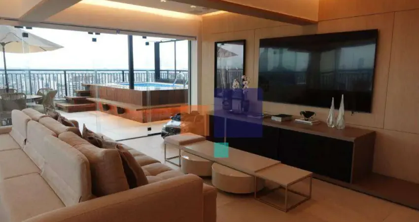 Cobertura 320m² com 4 suítes, 3 vagas e piscina - Vende-se na Móoca