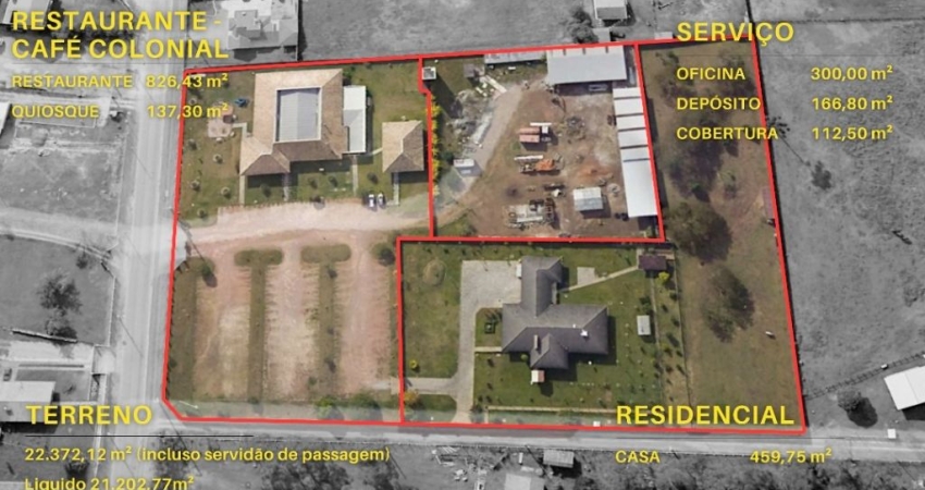 Área a venda com 22.372  00  m2 São José dos Pinhais