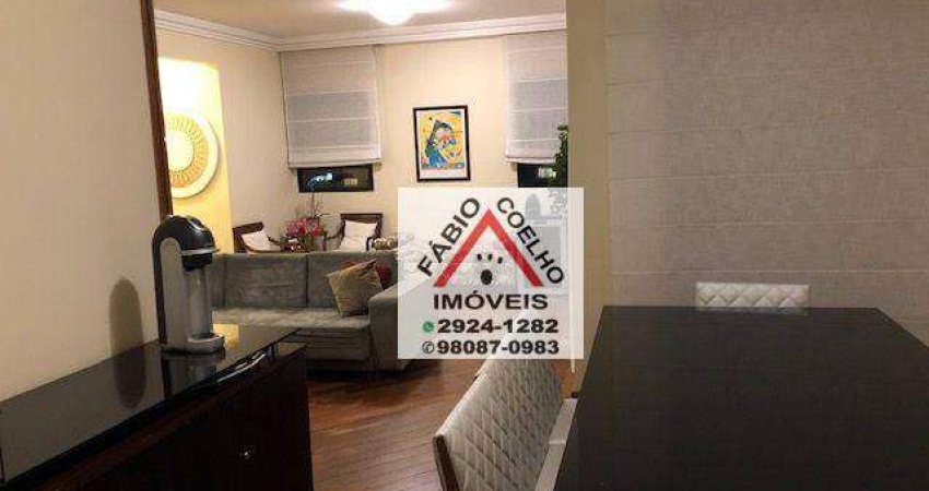 Apartamento Lindo com 3 dormitórios à venda, 165 m² - Vila Mascote - São Paulo/SP