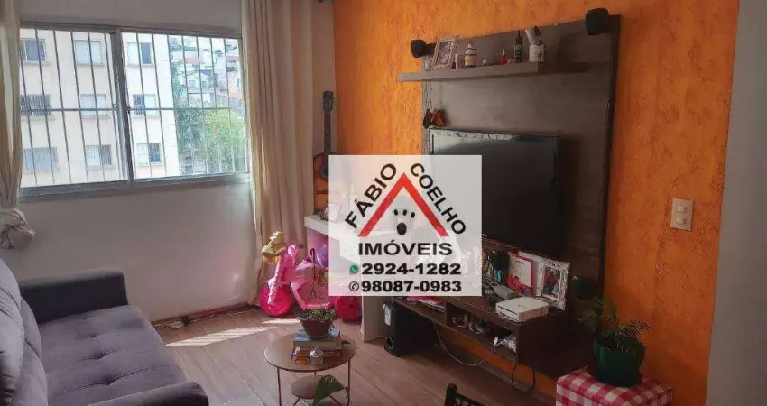 Apartamento com 2 dormitórios à venda, 56 m² por R$ 280.000,00 - Jabaquara - São Paulo/SP