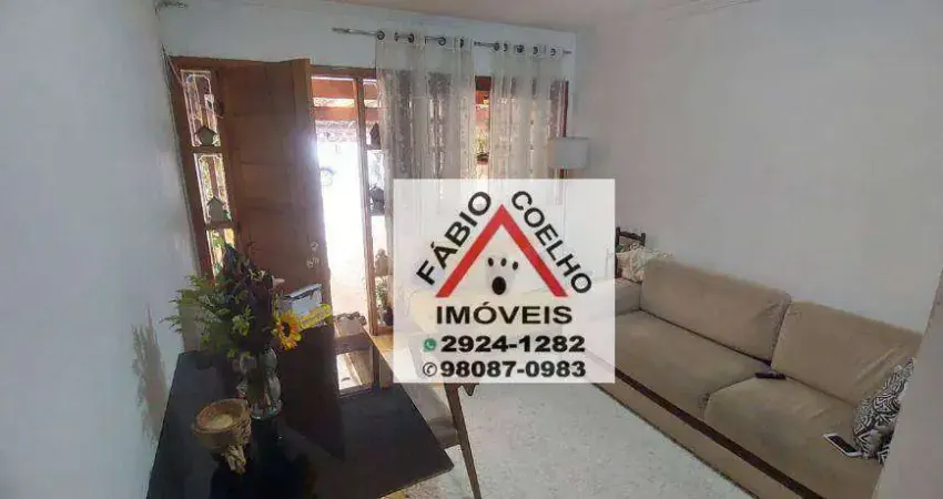 Sobrado com 2 dormitórios e quintal à venda, 71 m² por R$ 450.000 - Jardim Sabará - São Paulo/SP