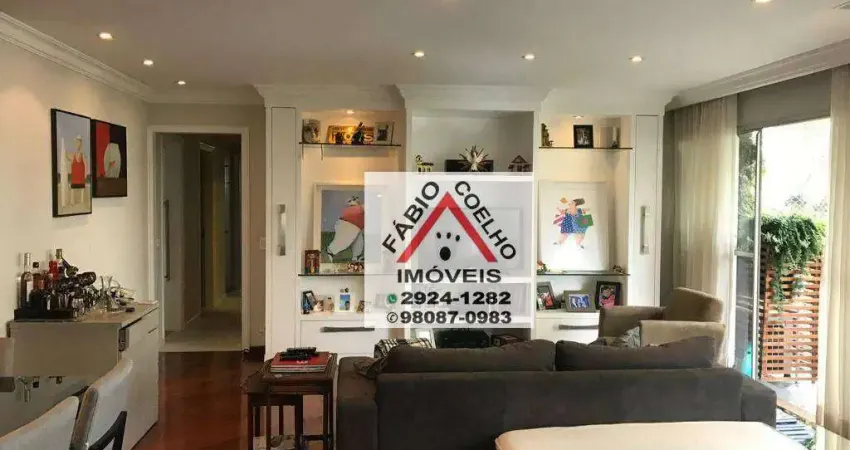 Lindo apartamento com 3 dormitórios à venda, 150 m² - morumbi - são paulo/sp