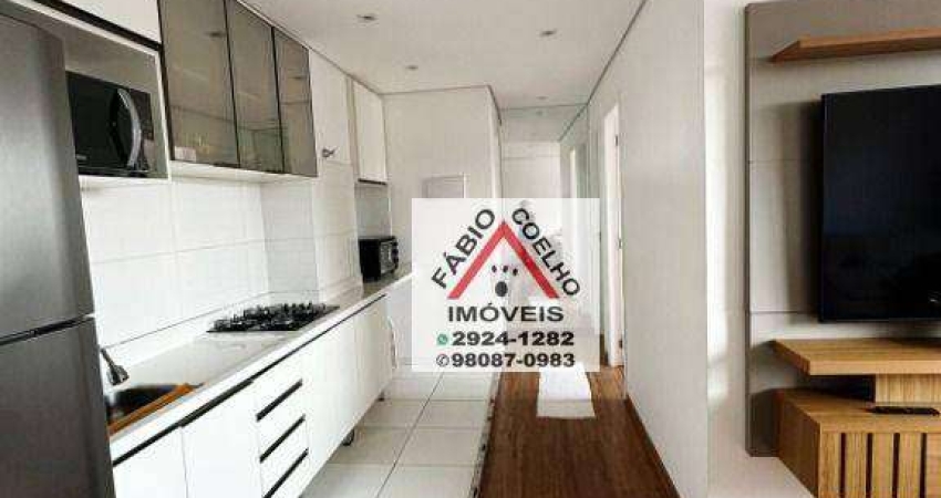Apartamento com 2 dormitórios à venda, 42 m² por R$ 297.000,00 - Paraíso do Morumbi - São Paulo/SP