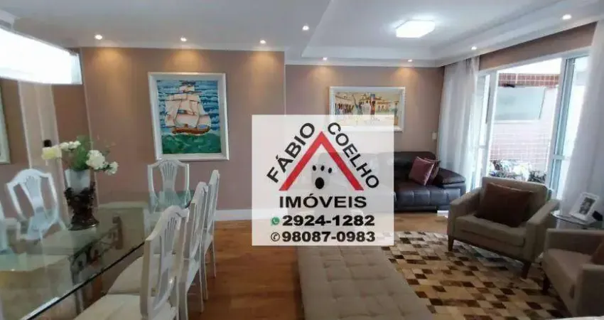 Lindo apartamento com 3 dormitórios à venda, 114 m² por r$ 1.100.000 - jardim marajoara - são paulo/sp