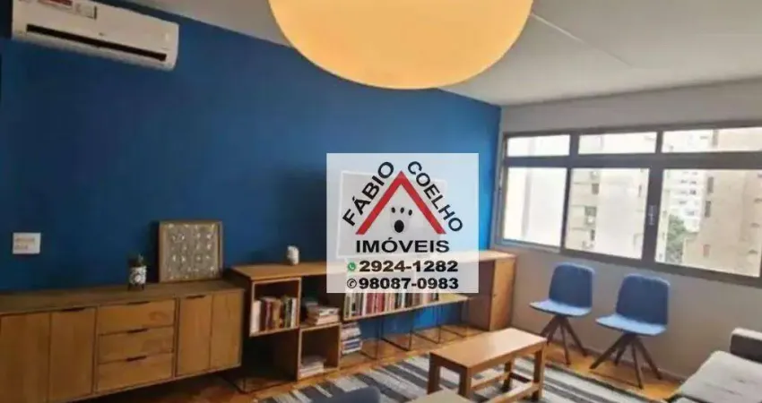 Amplo apartamento com 2 dormitórios à venda, 96 m² por R$ 1.100.000 - Jardim Paulista - São Paulo/SP