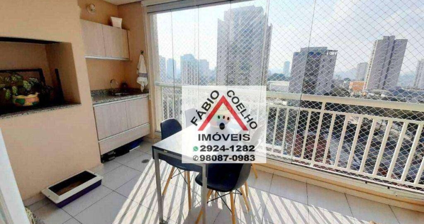 Apartamento com 3 dormitórios à venda, 90 m² por R$ 870.000 - Vila Mascote - São Paulo/SP