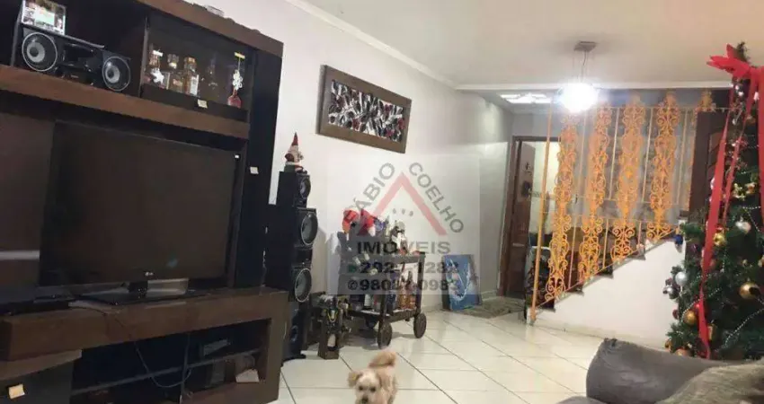 Sobrado com 3 dormitórios à venda, 120 m² por R$ 600.000 - Campo Grande - São Paulo/SP - ESTUDA PERMUTA EM APTO NA REGIÃO