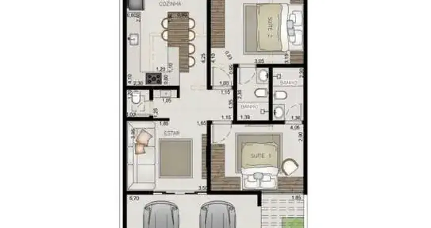 Casa a venda com 133 66 m2   Jardim Nossa Senhora de Fatima  Pacaembu
