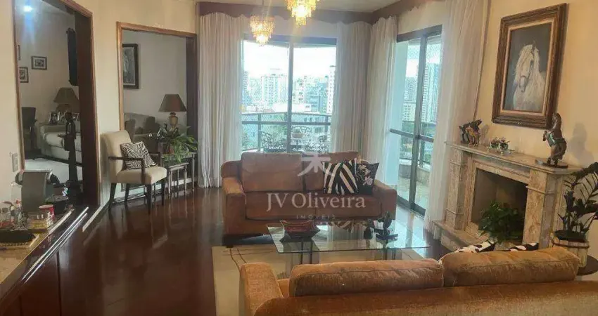 Apartamento com 3 dormitórios à venda, 216 m² por r$ 1.860.000,00 - campo belo - são paulo/sp