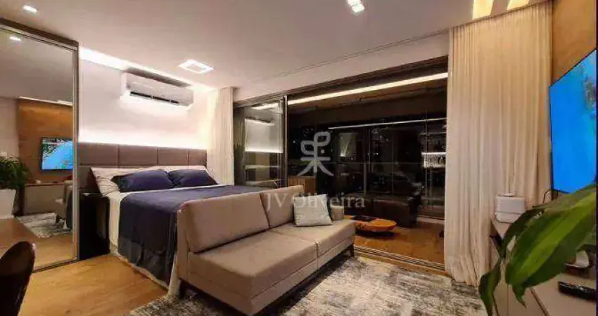 Apartamento com 1 dormitório à venda - Brooklin Paulista - São Paulo/SP