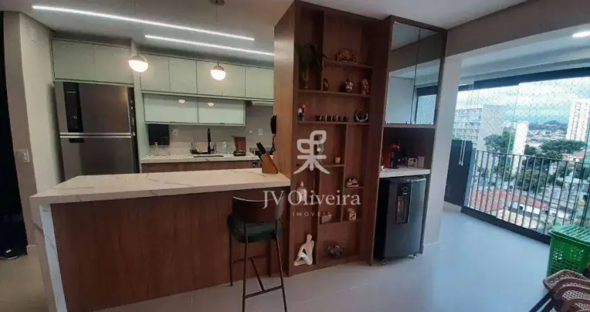 Apartamento com 2 dormitórios à venda, 70 m²- ferreira - são paulo/sp