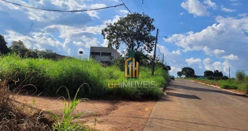 Terreno à venda, 360 m² por R$ 50.000,00 - Zona Rural - Hidrolândia/GO