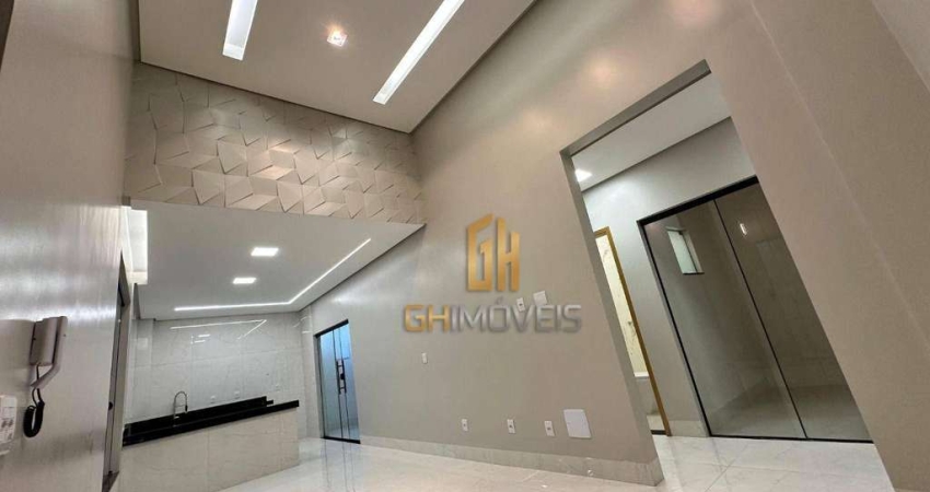 Casa com 3 dormitórios à venda, 125 m² por R$ 629.000,00 - Setor Três Marias - Goiânia/GO
