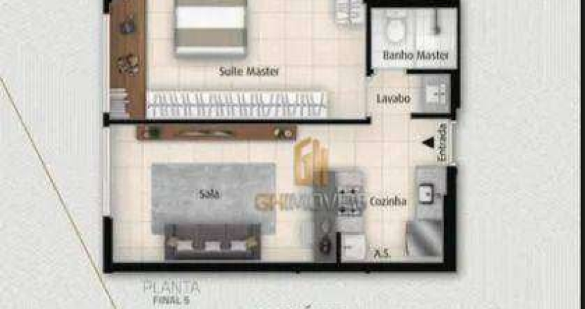Apartamento à venda, 45 m² por R$ 474.000,00 - Setor Marista - Goiânia/GO