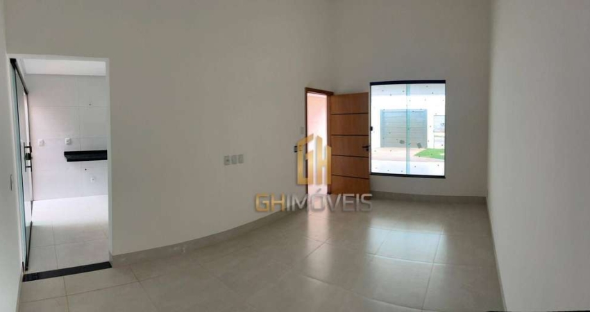 Casa com 3 quartos à venda, 126 m² por R$ 500.000 - Sítios Santa Luzia - Aparecida de Goiânia/GO