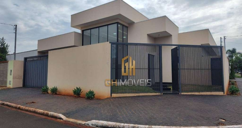 Casa à venda, 197 m² por R$ 1.100.000,00 - Residencial Das Brisas - Jataí/GO