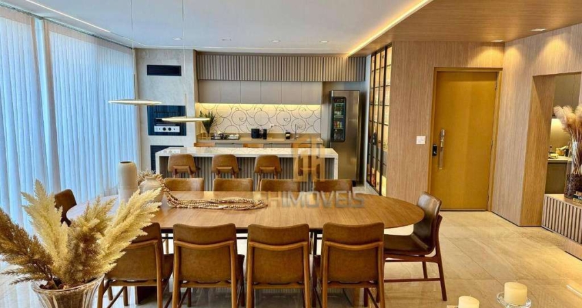 Apartamento com 3 dormitórios à venda, 180 m² por R$ 2.490.000 - Jardim Goiás - Goiânia/GO