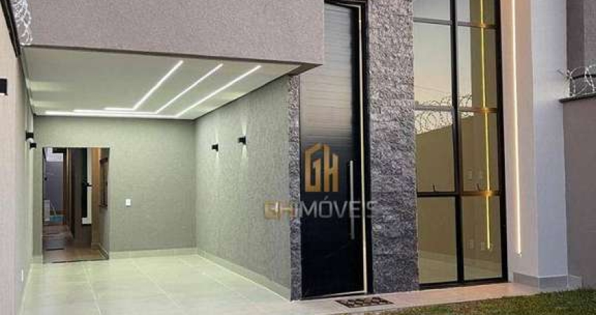 Casa com 3 dormitórios à venda, 150 m² por R$ 730.000 - Cardoso Continuação - Aparecida de Goiânia/GO