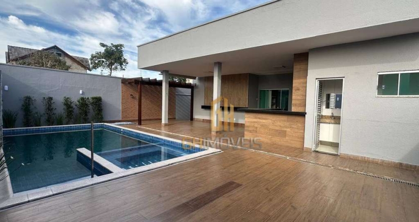 Casa com 3 dormitórios à venda, 180 m² por R$ 1.300.000,00 - Jardim Atlântico - Goiânia/GO