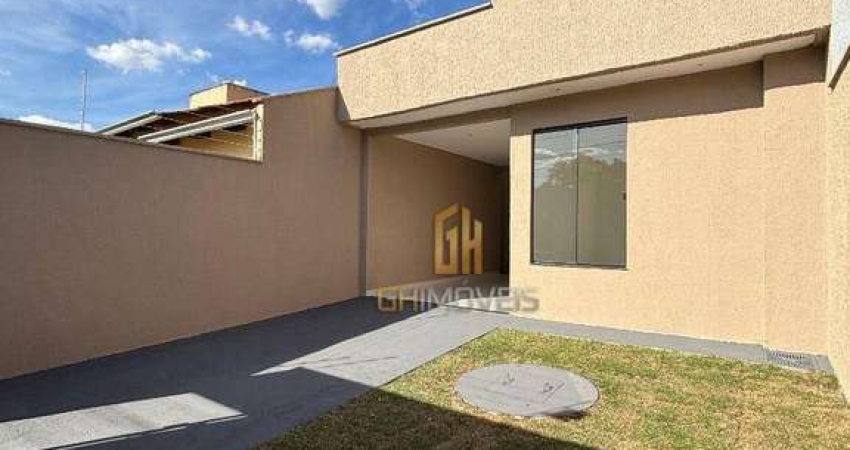 Casa com 2 dormitórios à venda, 90 m² por R$ 335.000 - Parque Ibirapuera - Aparecida de Goiânia/GO