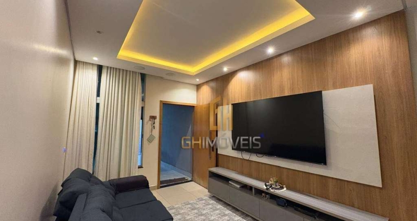 Casa com 3 dormitórios à venda, 114 m² por R$ 530.000 - Moinho dos Ventos - Goiânia/GO