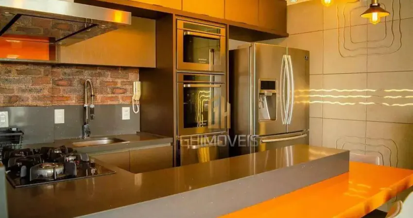 Apartamento com 2 dormitórios à venda, 75 m² por r$ 945.000,00 - setor bueno - goiânia/go