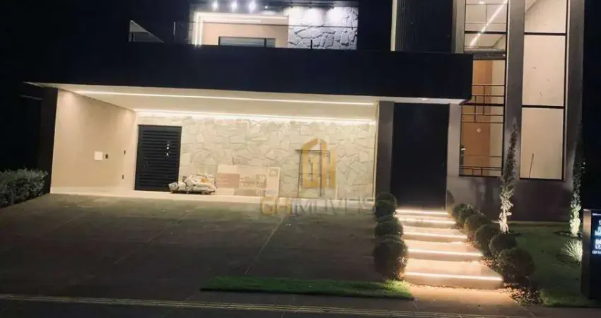 Sobrado com 3 suítes à venda, 283 m² por r$ 3.500.000 - jardins frança - senador canedo/go