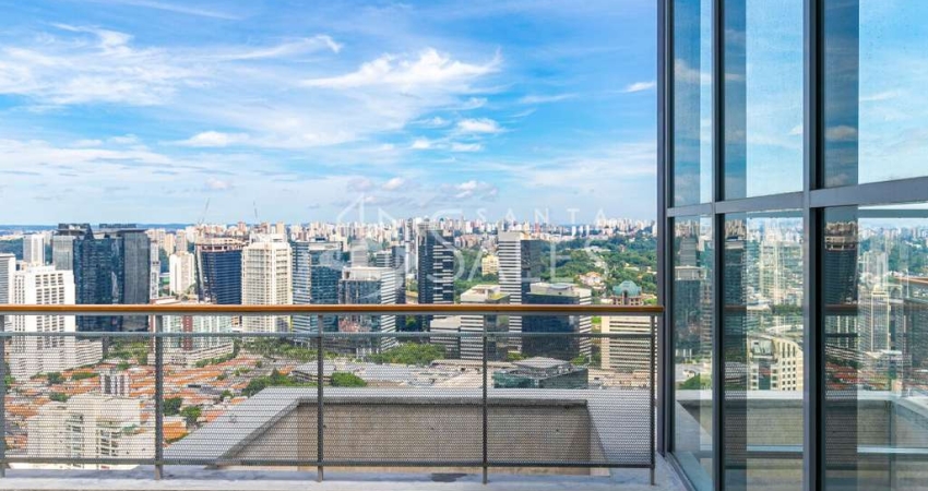 Cobertura de luxo com 4 suítes e 5 vagas no Jardim das Acácias, São Paulo-SP: exclusividade e conforto garantidos!