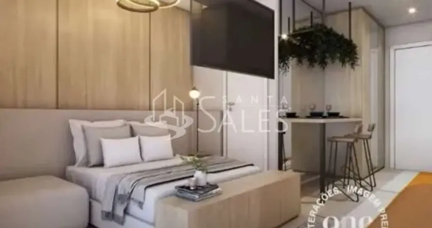 Apartamento Comercial à Venda em Pinheiros - São Paulo-SP: 1 Quarto, 1 Banheiro, 25m² de Área!