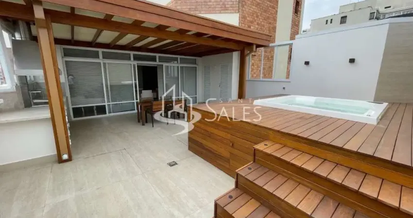 Vila suzana cobertura duplex 500m², 4 suites, sendo 2 com hidromassagem. master com 2 closets