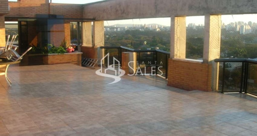 Cobertura duplex próxima a metrô com 620m² piscina! 3 suítes 4 vagas!