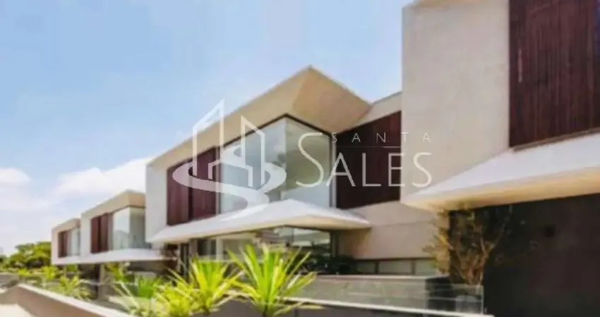Casa de luxo em condomínio no Jardim Petrópolis, Alto da Boa Vista, São Paulo-SP: 3 quartos suítes, 3 salas, 6 banheiros, Piscina, 4 vagas, 608,73 m².