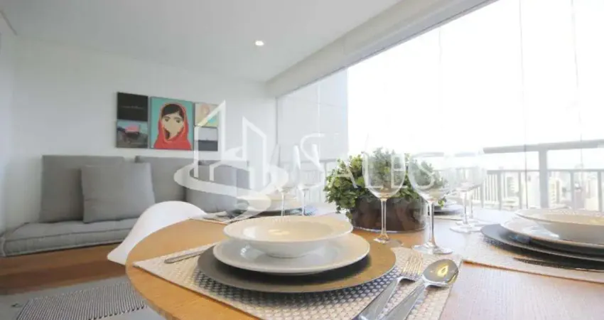 Apartamento para locação na Vila Nova Conceição, São Paulo-SP: 1 quarto, 1 suíte, 1 sala, 1 banheiro, 1 vaga.