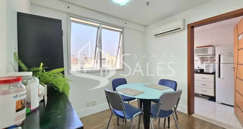 Sala Comercial à Venda em Indianópolis, São Paulo-SP: 4 Salas, 3 Banheiros, 4 Vagas de Garagem, 151 m² de Área