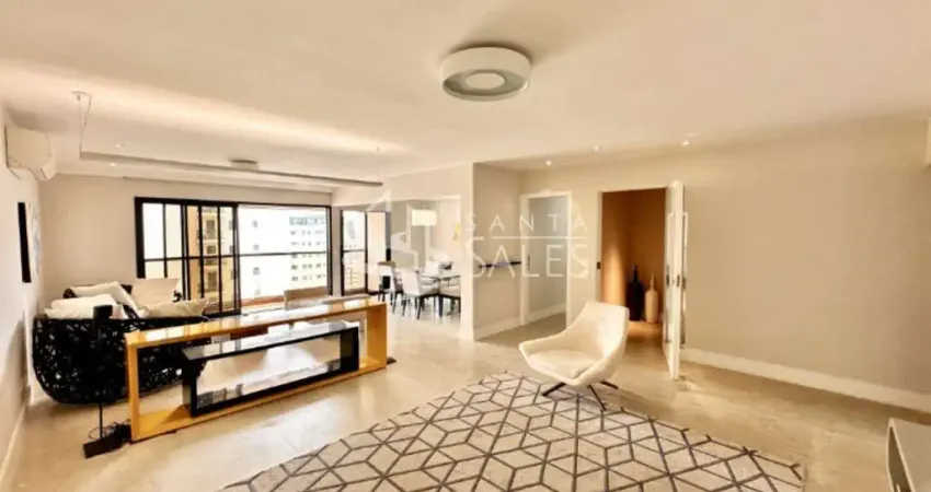 Imóvel à venda em condomínio de luxo em Indianópolis, São Paulo-SP: 156,00 m² de área.