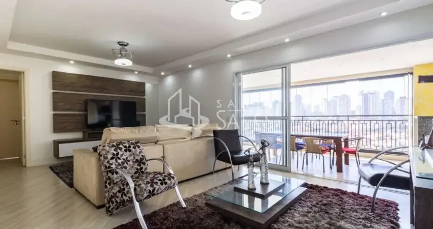 Apartamento de luxo na Vila Mariana, São Paulo-SP: 3 suítes, 2 salas, 5 banheiros, 2 vagas, 140m². Agende sua visita!