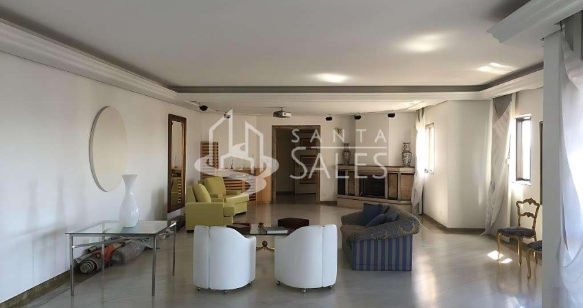 Luxuoso apartamento à venda em São Paulo-SP, Bosque da Saúde: 5 quartos, 3 suítes, 2 salas, 5 banheiros, 5 vagas, 590m².