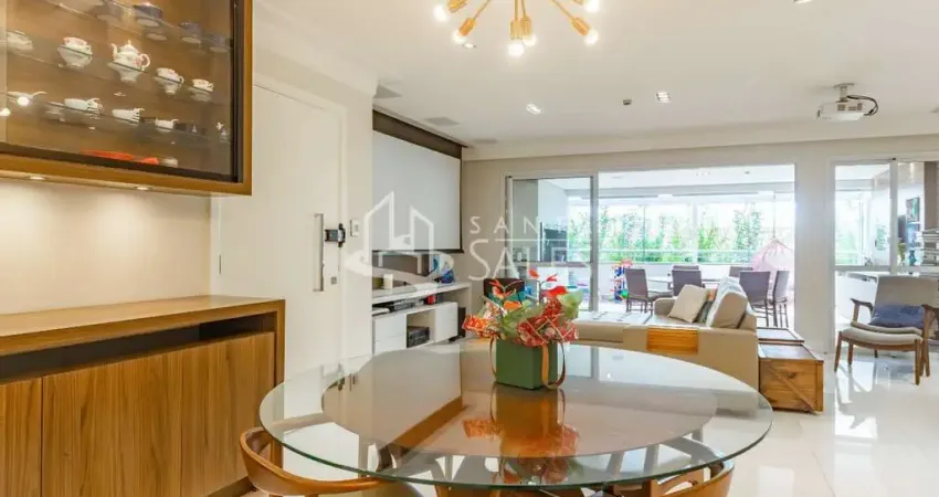 Imperdível: Apartamento de Luxo no Campo Belo, São Paulo-SP  3 quartos, 3 suítes, 1 sala, 5 banheiros, 3 vagas de garagem  262m²