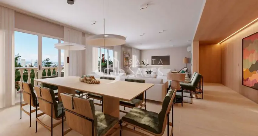 Apartamento de Luxo no Jardim Paulista: 3 Quartos, 2 Suítes, 2 Salas, 2 Banheiros, 2 Vagas de Garagem - 221m²