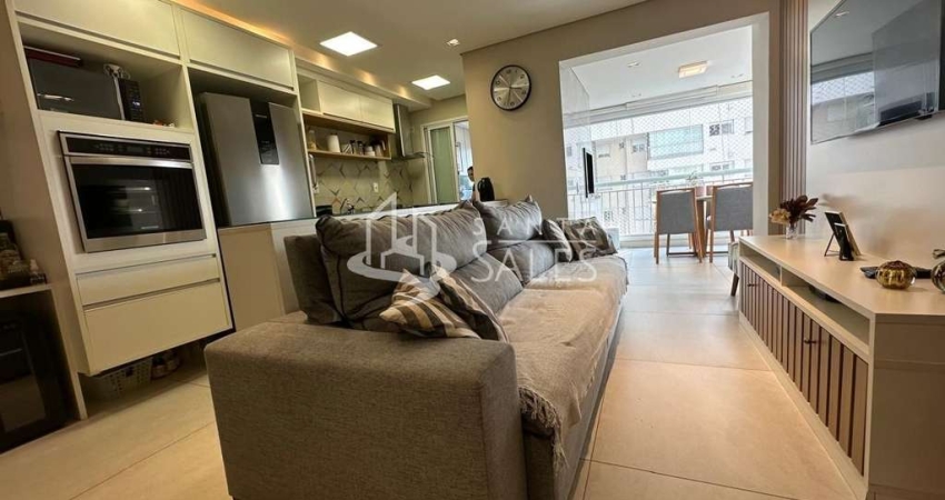 Apartamento à venda em São Paulo-SP, Barra Funda: 2 quartos, 1 suíte, 1 sala, 2 banheiros, 1 vaga, 69m². Venha conferir!