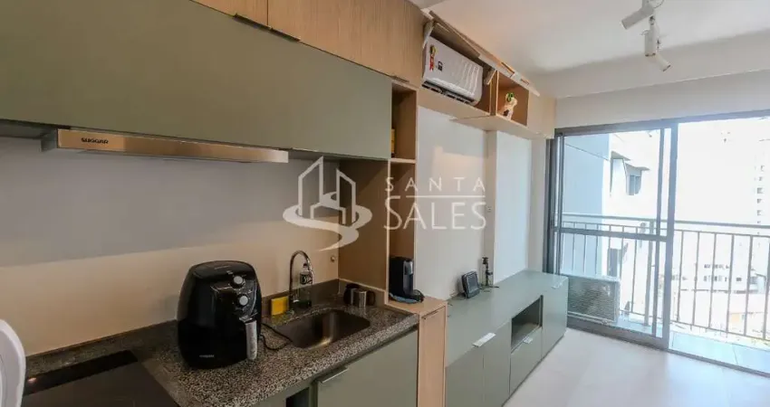 Apartamento para locação na Vila Nova Conceição, São Paulo-SP: 1 quarto, 1 banheiro, 27m² de área. Encontre o seu novo lar!