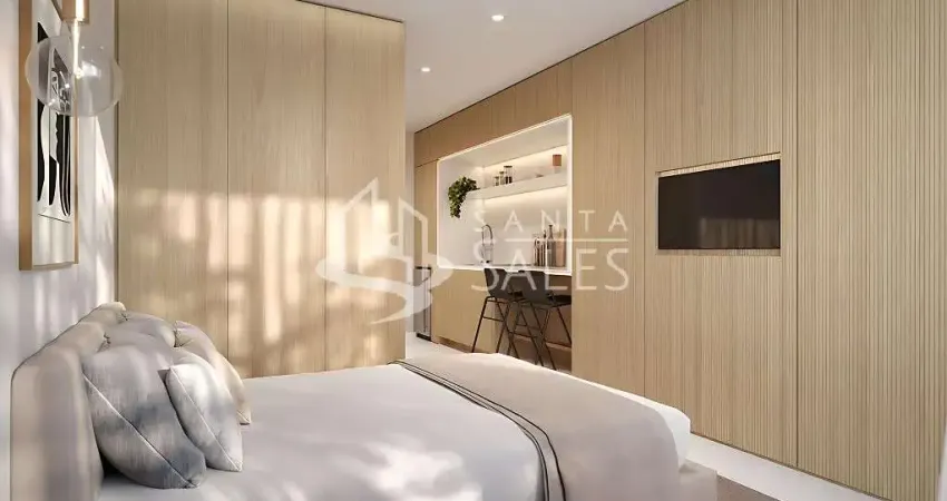 Stúdio à venda em Moema, São Paulo-SP: 1 quarto, 1 sala, 1 banheiro e 22m² de área!