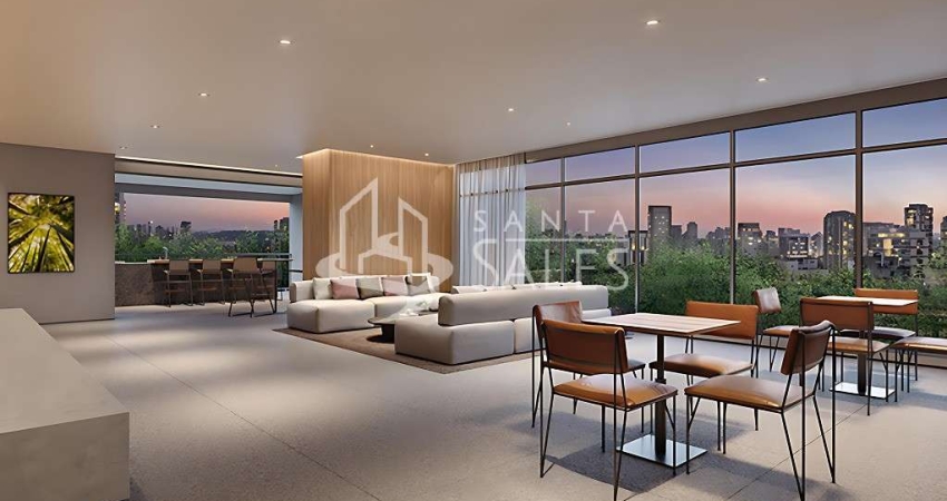 Imperdível oportunidade: apartamento de alto padrão no Brooklin Paulista, São Paulo-SP! 4 quartos, 2 suítes, 2 salas, 4 banheiros, 3 vagas de garagem, 190m².