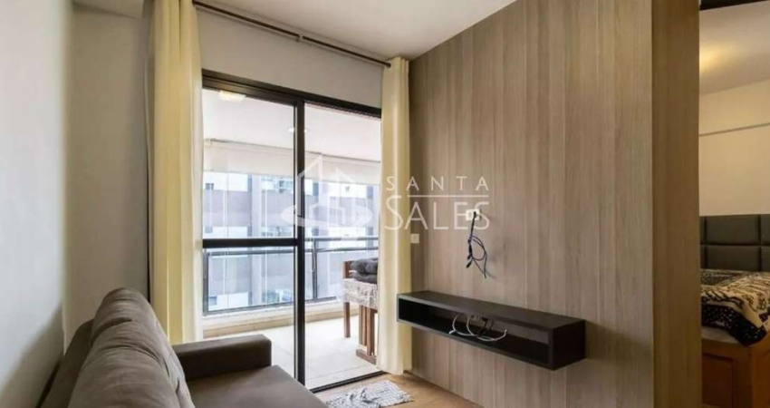 Apartamento à venda na Vila Mariana, São Paulo-SP: 1 quarto, 1 suíte, 1 sala, 1 banheiro, 1 vaga de garagem, 36m² de área.