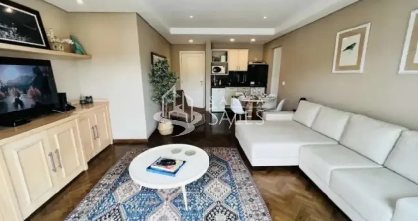 Apartamento à venda em Pinheiros, São Paulo-SP: 1 quarto, 1 sala, 1 banheiro, 2 vagas, 52m²!