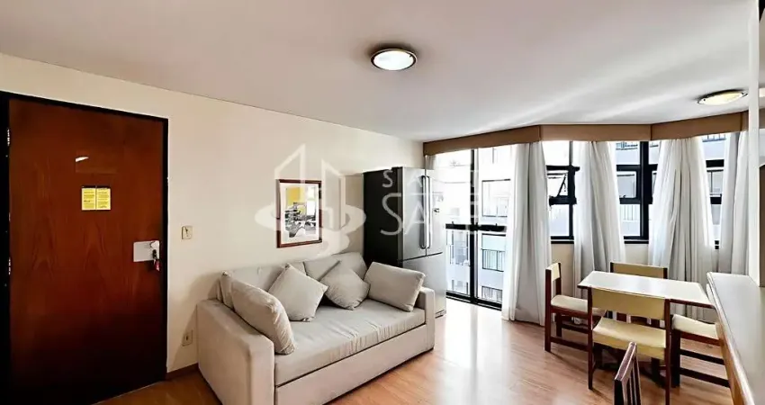 Apartamento à venda em São Paulo-SP no Campo Belo: 1 quarto, 1 sala, 1 banheiro, 1 vaga de garagem, 54m² de área.
