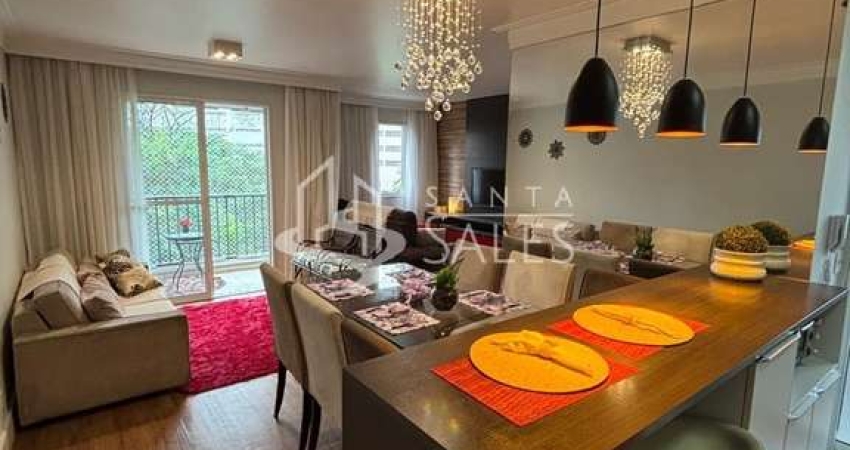 Apartamento à venda no Morumbi, São Paulo-SP: 2 quartos, 1 suíte, 1 sala, 1 banheiro, 1 vaga, 68,00 m²!